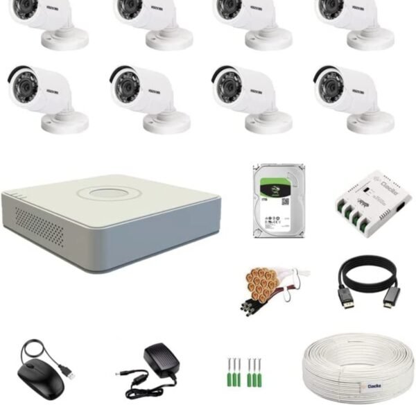 Hikvision 8 CCTV Premium Setup 2MP