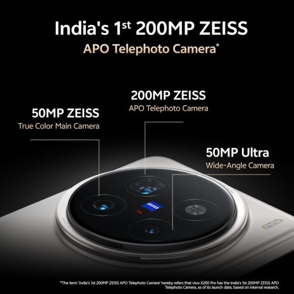 Vivo X200 Pro 5G (Titanium Grey, 16GB RAM, 512GB Storage) with No Cost EMI/Additional Exchange Offers - Image 3