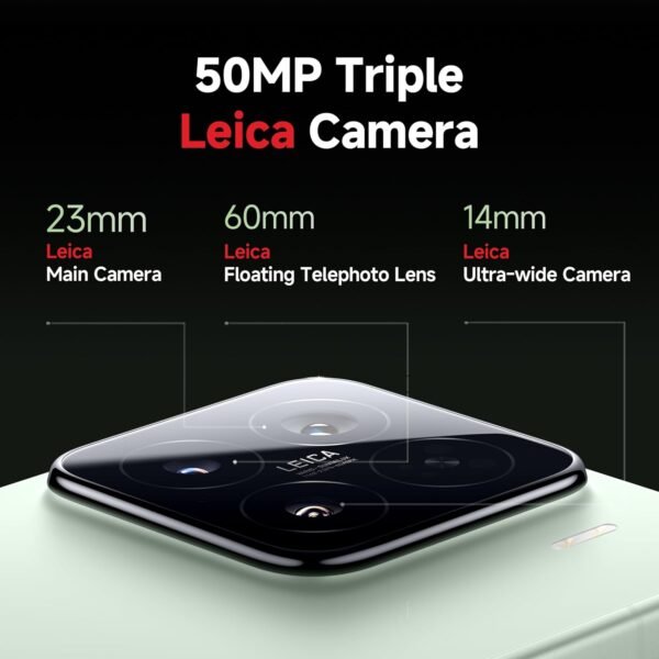 Xiaomi 15 (Black, 12GB/512GB)| 50 MP Leica Triple Camera | SD 8 Elite | 1.5K CrystalRes Dynamic 1-120 Hz AMOLED | Hyper AI - Image 5