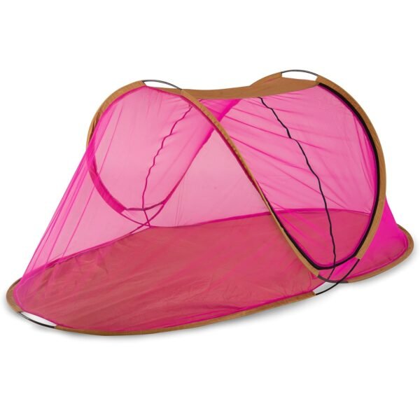 Polyester Foldable Portable Lightweight Single Bed Machardani Mosquito Net with Base (Random Color Depend on Availability) (Size : LxWxH : 6.5X 4 X 4 Feet) - Image 6